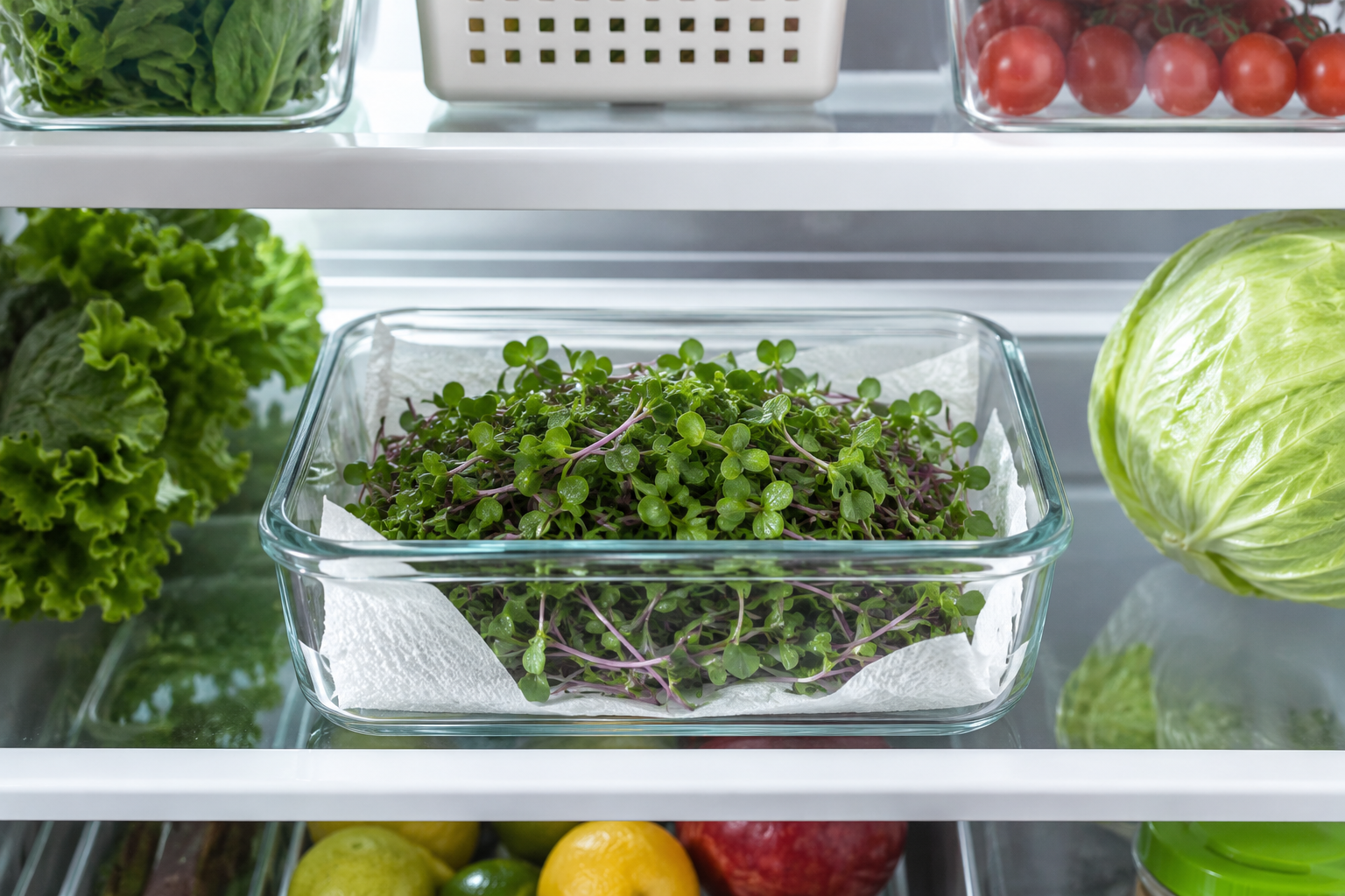 How to Store Microgreens After Harvest