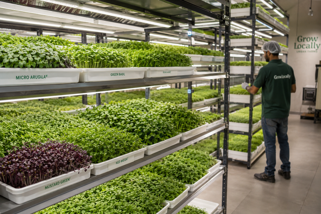 How to Start a Commercial Microgreens Business in India