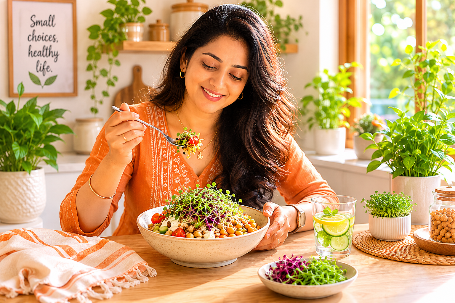 Microgreens for PCOD and Hormonal Health — What to Grow and Eat