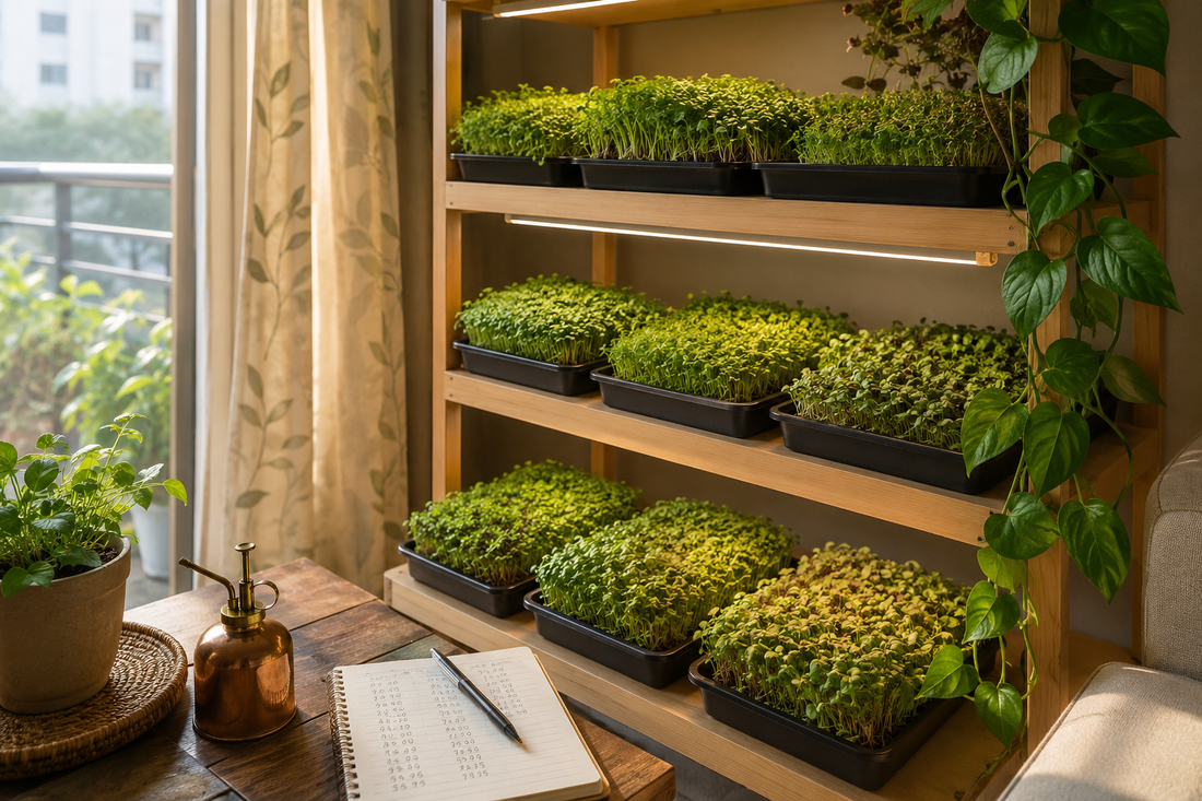 Is a microgreens business profitable in India — honest 2026 income numbers