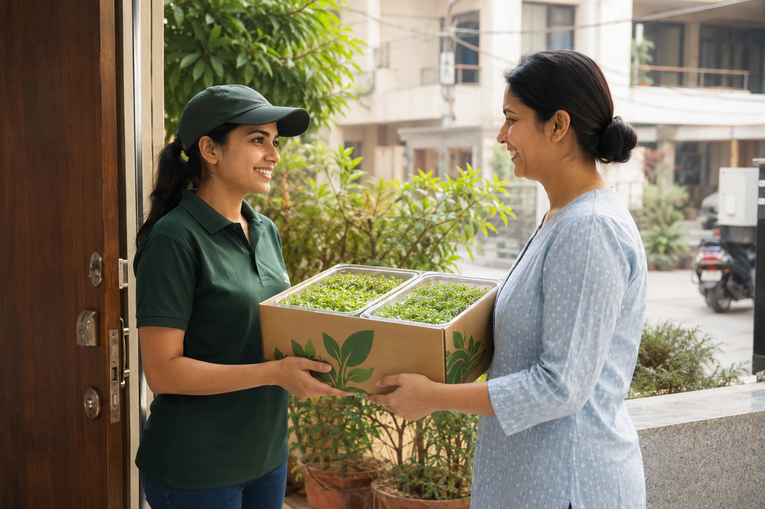Where to sell microgreens in India — 7 channels that actually work