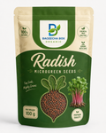 Radish Mooli microgreen seeds – peppery flavour, fast 5-day harvest | BageechaBox