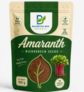 Amaranth microgreen seeds – vibrant red-pink variety, nutrient-dense, non-GMO | BageechaBox