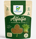 Alfalfa microgreen seeds pack – mild, crunchy, non-GMO seeds for home growing | BageechaBox