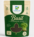 Basil microgreen seeds – aromatic Italian basil, non-GMO, home growing | BageechaBox