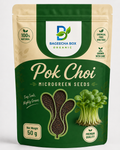 Pak Choi microgreen seeds – mild Asian green, 8-10 day harvest | BageechaBox