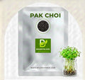 Pak Choi cabbage microgreen seeds - organic bok choy seeds for growing Asian microgreens