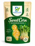 Sweet Corn microgreen seeds front – non-GMO, sweet, energy-boosting | BageechaBox India