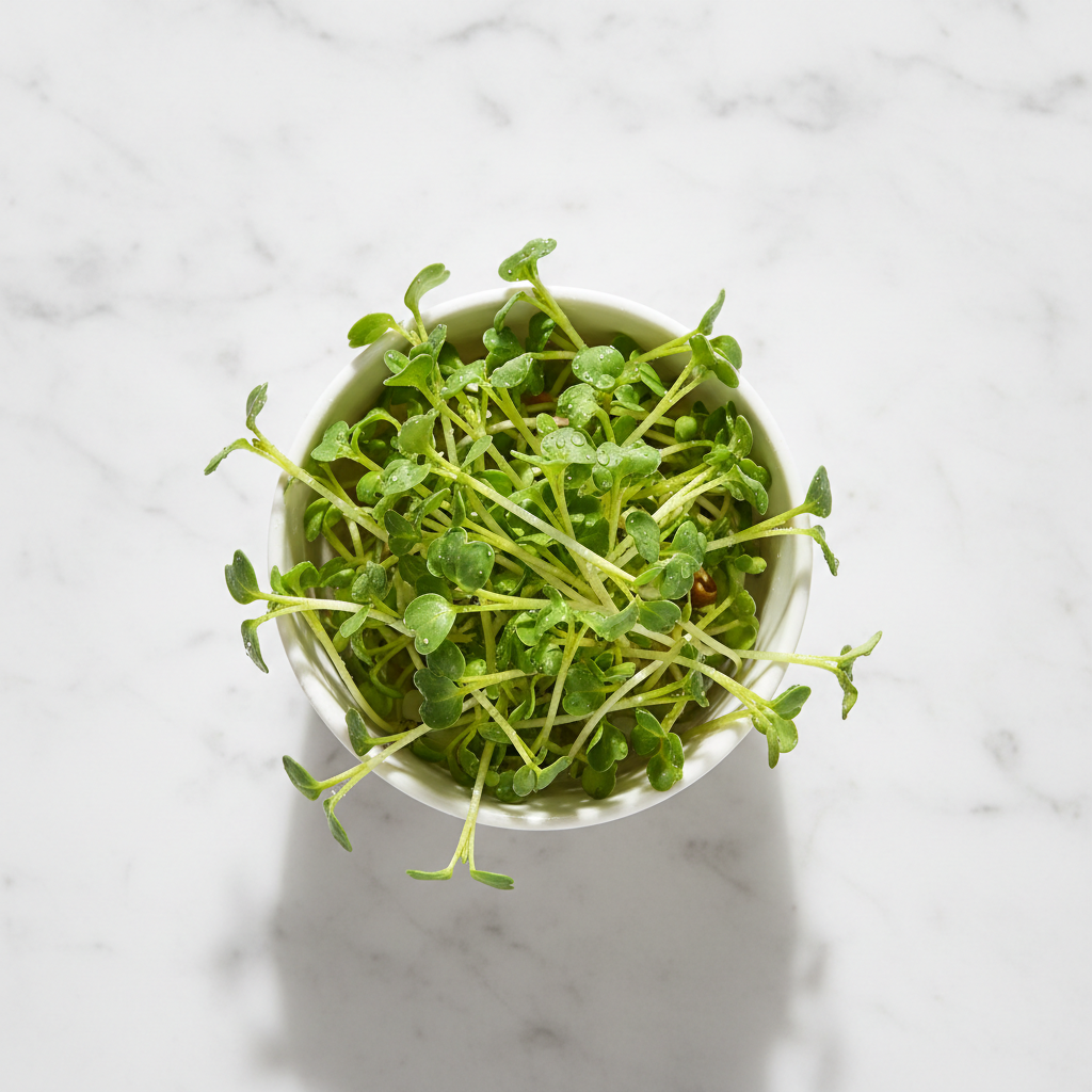 Fresh mustard sarson microgreens – spicy, chemical-free, farm-fresh delivery Delhi NCR | BageechaBox