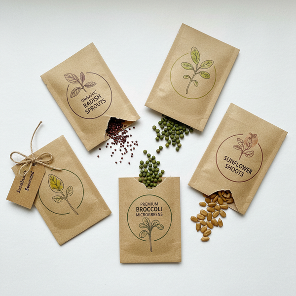 Buy microgreen seeds online India – 23+ organic non-GMO varieties | BageechaBox